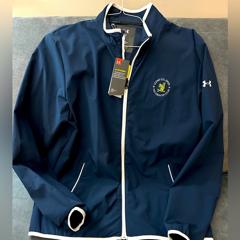 NWT under armour US Open golf jacket